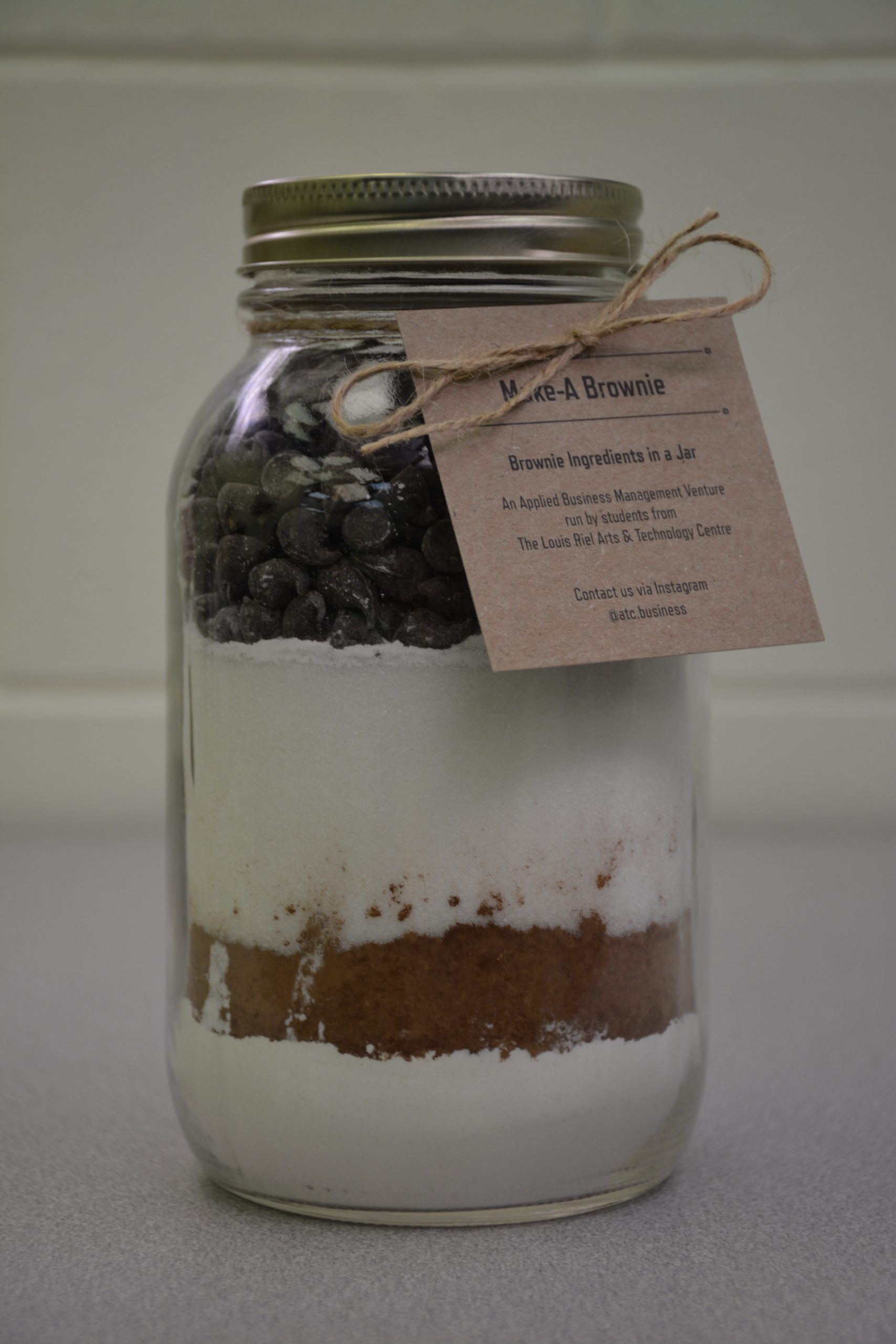 Chocolate brownie Jar