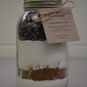 Chocolate brownie Jar